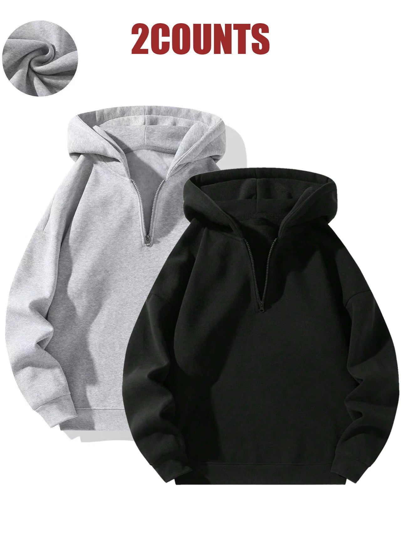 The Duo Men's Hoodie -  Set of 2