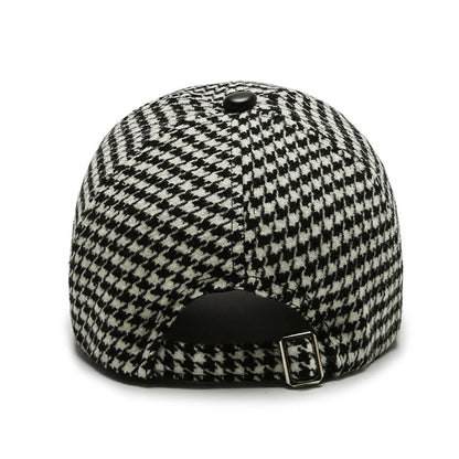 Classic Houndstooth Trucker Cap